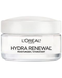 L'Oreal Paris Skincare Hydra-Renewal Face Moisturizer with Pro-Vitamin B5 for Dry Sensitive Skin, All-Day Hydration, 1.7 Oz