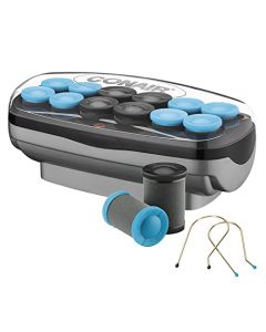 Conair Ceramic 1 1/2-inch and 1 3/4-inch Hot Rollers, Wire Pins Included, Create Big Curls and Voluminous Waves