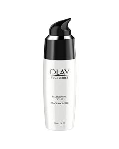 Face Moisturizer by Olay, Regenerist Fragrance Free Light Gel Regenerating Serum, 1.7 fl oz