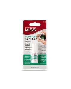 Kiss Products Maximum Speed Nail Glue, 0.10 oz