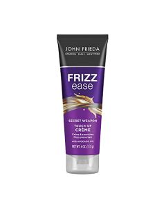 John Frieda Anti Frizz, Frizz Ease Secret Weapon Touch-Up Crème, Anti-Frizz Styling Cream, Helps to Calm and Smooth Frizz-prone Hair, 4 Ounce