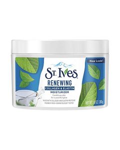St. Ives Moisturizer Collagen and Elastin Facial Moisturizer Renewing Paraben Free, Dermatologist Tested, Cruelty Free 10 oz