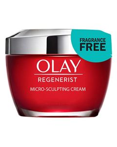 Olay Regenerist Micro-Sculpting Cream Face Moisturizer with Hyaluronic Acid & Niacinamide, Fragrance-Free, 1.7 oz