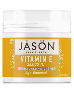 Jason Moisturizing Creme, Vitamin E 25,000, Age Renewal, 4 Oz (Packaging may vary)