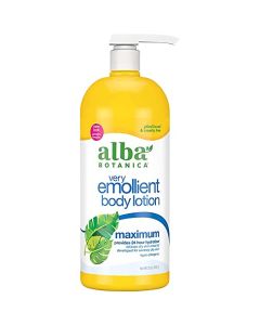 Alba Botanica Very Emollient Body Lotion, Maximum Dry Skin Formula, 32 Oz