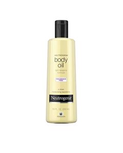 Neutrogena Fragrance-Free Body Oil Light Sesame Formula, Dry Skin Moisturizer & Hydrating Body Massage Oil, for Radiant & Healthy Glow, Nourishing After Shower & Bath Oil, 8.5 fl. oz