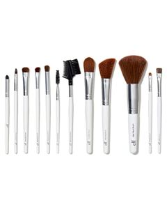 e.l.f. Professional Set Of 12 Brushes, Vegan Makeup Tools, For Expert Blending, Contouring & Highlighting