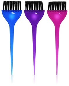 Soft 'N Style 3 Piece Translucent Dye Brush Set