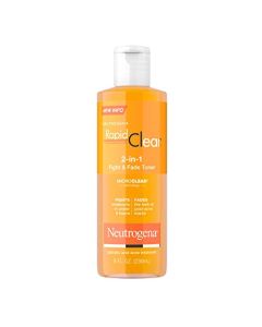 Neutrogena Rapid Clear 2-in-1 Fight & Fade Acne Toner, 8 Fl. Oz.