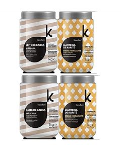 kanechom Linha Classics - Mascara Condicionante Restauradora Leite de Cabra 1000 Gr - (Kanechom - Classics Collection - Goat Milk Restoration And Conditioning Mascara Net 35.27 Oz) (107540)