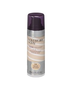 COVERGIRL and Olay Tonerehab 2-In-1 Foundation, Classic Ivory 110, 1 Fluid Ounce