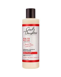 Carol’s Daughter Hair Milk Original Leave In Moisturizer for Curls, Coils and Waves, with Agave and Shea Butter, Hair Moisturizer for Curly Hair, 8 fl oz