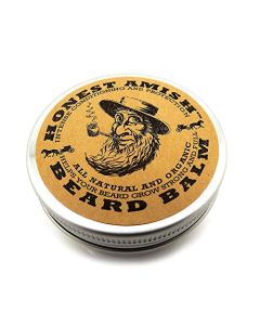 Honest Amish Beard Balm Leave-in Conditioner - Made with only Natural and Organic Ingredients - 2 Ounce Tin