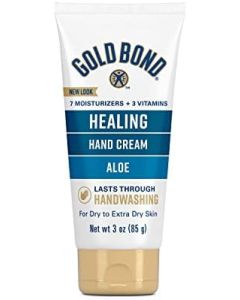 Gold Bond Healing Hand Cream, 3 oz., With Aloe, Moisture That Lasts Through Handwashing