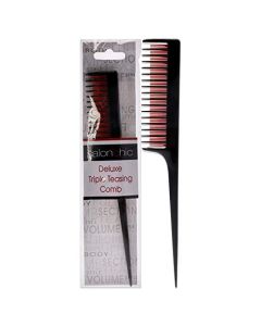 SalonChic Deluxe Triple Teasing Comb Comb Unisex 1 Pc