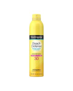 Neutrogena Beach Defense Sunscreen Spray SPF 30 Water-Resistant Sunscreen Body Spray with Broad Spectrum SPF 30, PABA-Free, Oxybenzone-Free & Fast-Drying, Superior Sun Protection, 8.5 oz