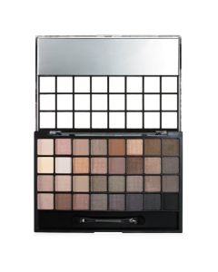 e.l.f. Cosmetics Endless Eyes Pro Mini Eyeshadow Palette, 32 Matte and Shimmer Shades, Natural