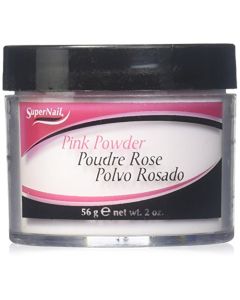 Supernail Nail Powder, Pink, 2 Ounce