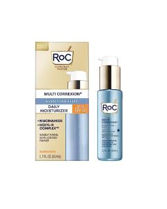 RoC Multi Correxion 5 in 1 Anti-Aging Daily Face Moisturizer with Broad Spectrum SPF 30 & Shea Butter, Skin Care Treatment for Women & Men, 1.7 Ounces (Packaging May Vary)