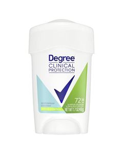 Degree Clinical Protection Antiperspirant Deodorant 72-Hour Sweat & Odor Protection Stress Control Antiperspirant for Women 1.7 oz