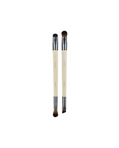 EcoTools Eye Enhancing Duo Makeup Brush Kit, For Eyeshadow, Use to Define, Blend, Smudge, & Shade Eyes, Synthetic Bristles, Eco-Friendly Makeup Brushes, Cruelty-Free & Vegan, 2 Piece Set