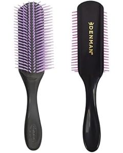 Denman D4 9-Row Styler Black/Purple Pins