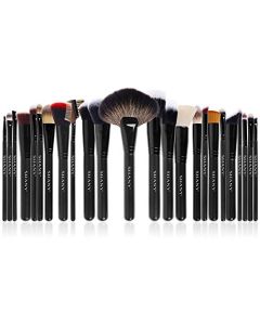 SHANY The Masterpiece Pro Signature Brush Set - 24pcs Handmade Natural/Synthetic Bristle with Wooden handle