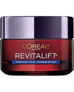 L'Oreal Paris Revitalift Triple Power Anti-Aging Overnight Mask, Pro Retinol, Hyaluronic Acid & Vitamin C, Reduce Wrinkles 1.7 Oz