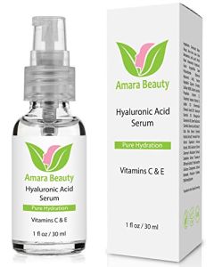 Hyaluronic Acid Serum for Skin with Vitamin C & E, 1 fl. oz.