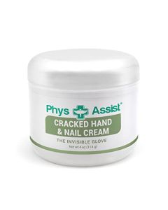 Cracked Hand and Nail Cream "The Invisible Glove"-with Lavender & Peppermint Helps Soothe, Moisturize, Cracked Hands, Fingers and Nails. 4 OZ
