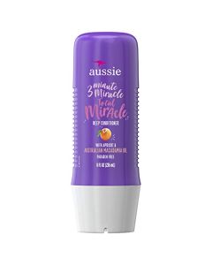 Damage Repair - Aussie Paraben-Free Total Miracle 3 Minute Miracle Conditioner w/Apricot, 8.0 fl oz (Packaging May Vary)