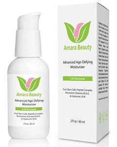 Amara Beauty Anti Aging Face Cream Moisturizer with Resveratrol & Peptides, 2 fl. oz.