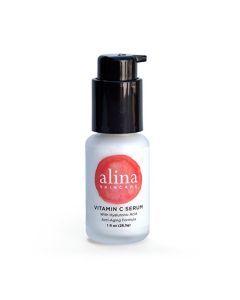 Alina Skin Care Award Winning & Dermatologist Recommended Vitamin C Serum for Reduction of Fines Lines & Wrinkles. Enhances Skin Radiance, Texture and Skin Tone,White 1.0 Ounce