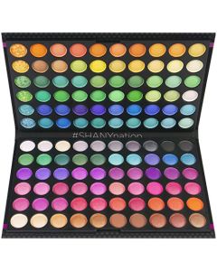 SHANY 120 Colors Highly Pigmented Long Lasting Blendable Natural Colors Eye shadow Palette, Bold and Bright Collection, Vivid Colors