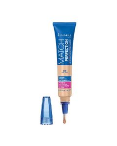 Rimmel Match Perfection 2-in-1 Concealer and Highlighter, Fair Light, 0.23 Ounce