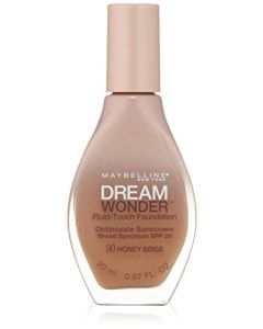 Maybelline New York Dream Wonder Fluid-Touch Foundation, Honey Beige, 0.67 Fluid Ounce