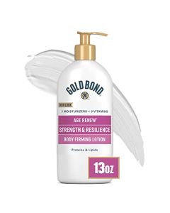 Gold Bond Age Renew Strength & Resilience Lotion, 13 oz., With Proteins & Lipids for Aging & Mature Skin