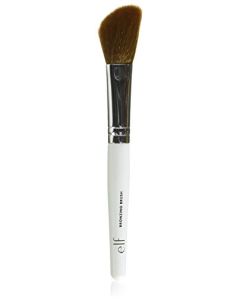 e.l.f. Cosmetics Bronzing Brush, Synthetic Angled Bristles Expertly Define, Shape and Contour Your Face