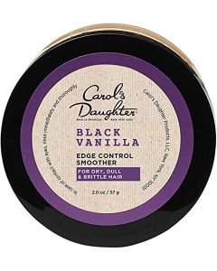 Carol’s Daughter Black Vanilla Moisture & Shine Edge Control Smoother for Dry Hair and Dull Hair, with Aloe and Honey, Clear Edge Smoother, Edge Tamer, 2 oz