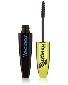 L'Oreal Paris Cosmetics Voluminous Miss Manga Rock Waterproof Mascara, 389 Blackest Black, 0.27 Fluid Ounce