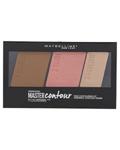 Maybelline New York Facestudio Master Contour Face Contouring Kit, Medium to Deep, 1 Count