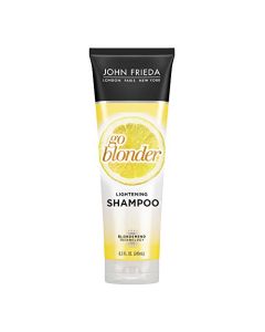 John Frieda Sheer Blonde Go Blonder Shampoo, Gradual Lightening Shampoo, 8.3 oz, with Citrus and Chamomile, featuring our BlondMend Technology 8.3Oz Bottle