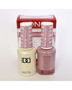 DND DAISY GEL UV NAIL POLISH - DUO SET( Gel + Lacquer) 605 - Dovetail
