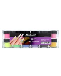 Mia Secret -Fruity Collection Nail Acrylic Powder set of 12