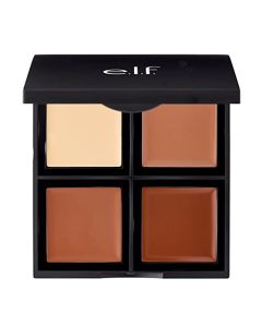 e.l.f. Cream Contour Palette, 4 Shades, Blendable & Buildable Color, Travel Friendly, 0.96 Oz (27g)