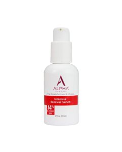 Alpha Skin Care Renewal Serum Concentrated with 14% Glycolic AHA, Intensive Rejuvenating Smoothing Serum, Gently Exfoliates, Hydrates, Evens Skin Tone For A Healthier Clear Complexion