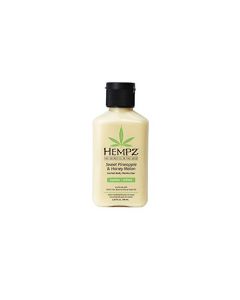 Hempz Sweet Pineapple & Honey Melon Moisturizing Skin Lotion, Hemp Seed Herbal Body Moisturizer with Jojoba, Natural Extracts, Vitamins A and E, 2.25 oz