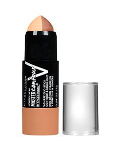 Maybelline New York Makeup Facestudio Master Contour V-Shape Duo Stick, Medium Shade Contour Stick, 0.24 oz