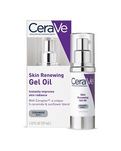 CeraVe Anti Aging Gel Serum for Face to Boost Hydration | With Ceramide Complex, Sunflower Oil, and Hyaluronic Acid | 1 Ounce