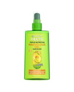Garnier Fructis Triple Nutrition Marvelous Oil Hair Elixir, 5.0 Fl Oz, 1 Count (Packaging May Vary)